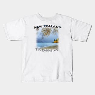 New Zealand - Queenstown, TSS Earnslaw Steamship Kids T-Shirt